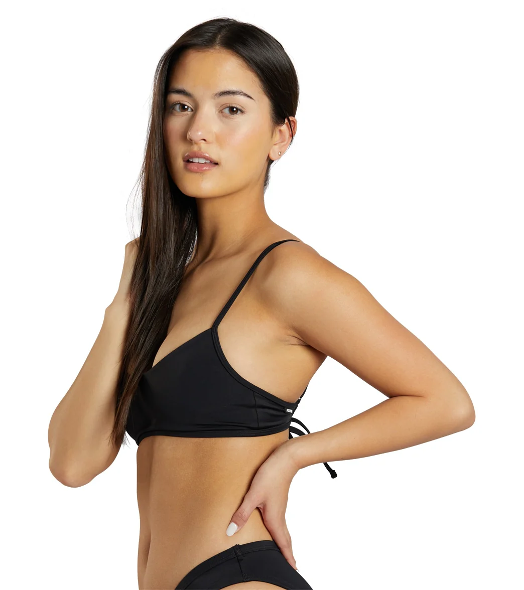 JOLYN Women's Hikari Solid Tie-Back Bikini Top - Image 40
