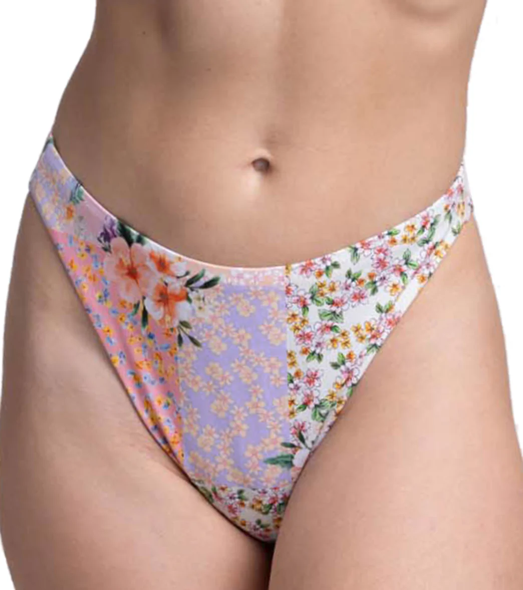 JOLYN Women's Mandy Cottage Patch Cinch Detail French Cut Bikini Bottom - Image 9