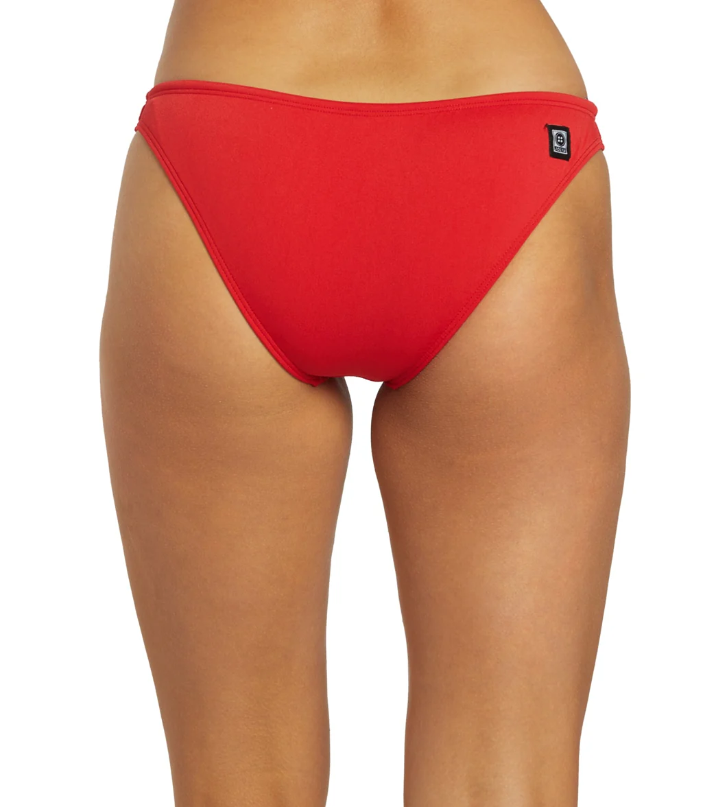JOLYN Women's Midl Solid Bikini Bottom - Image 33