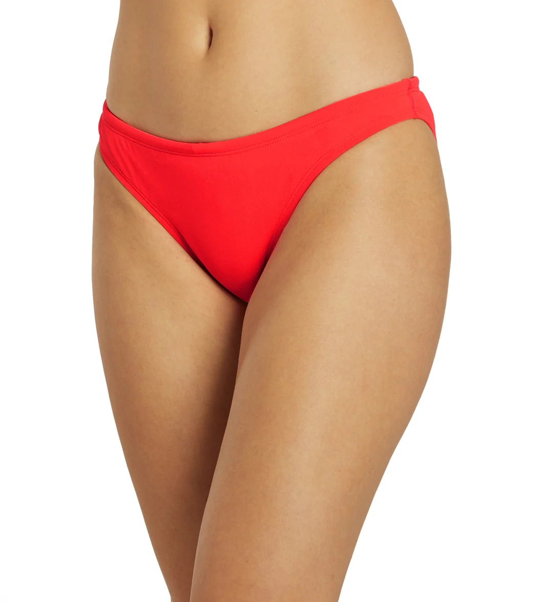 JOLYN Women's Midl Solid Bikini Bottom - Image 74