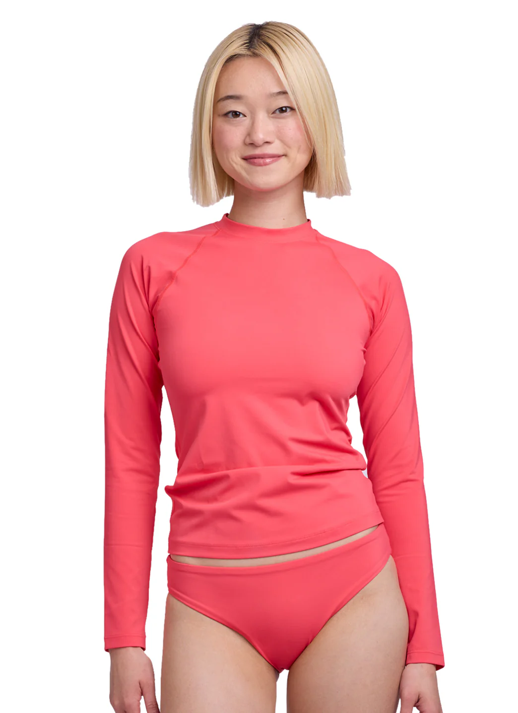 JOLYN Women's Noonan Solid Long Sleeve Rash Guard - Image 8
