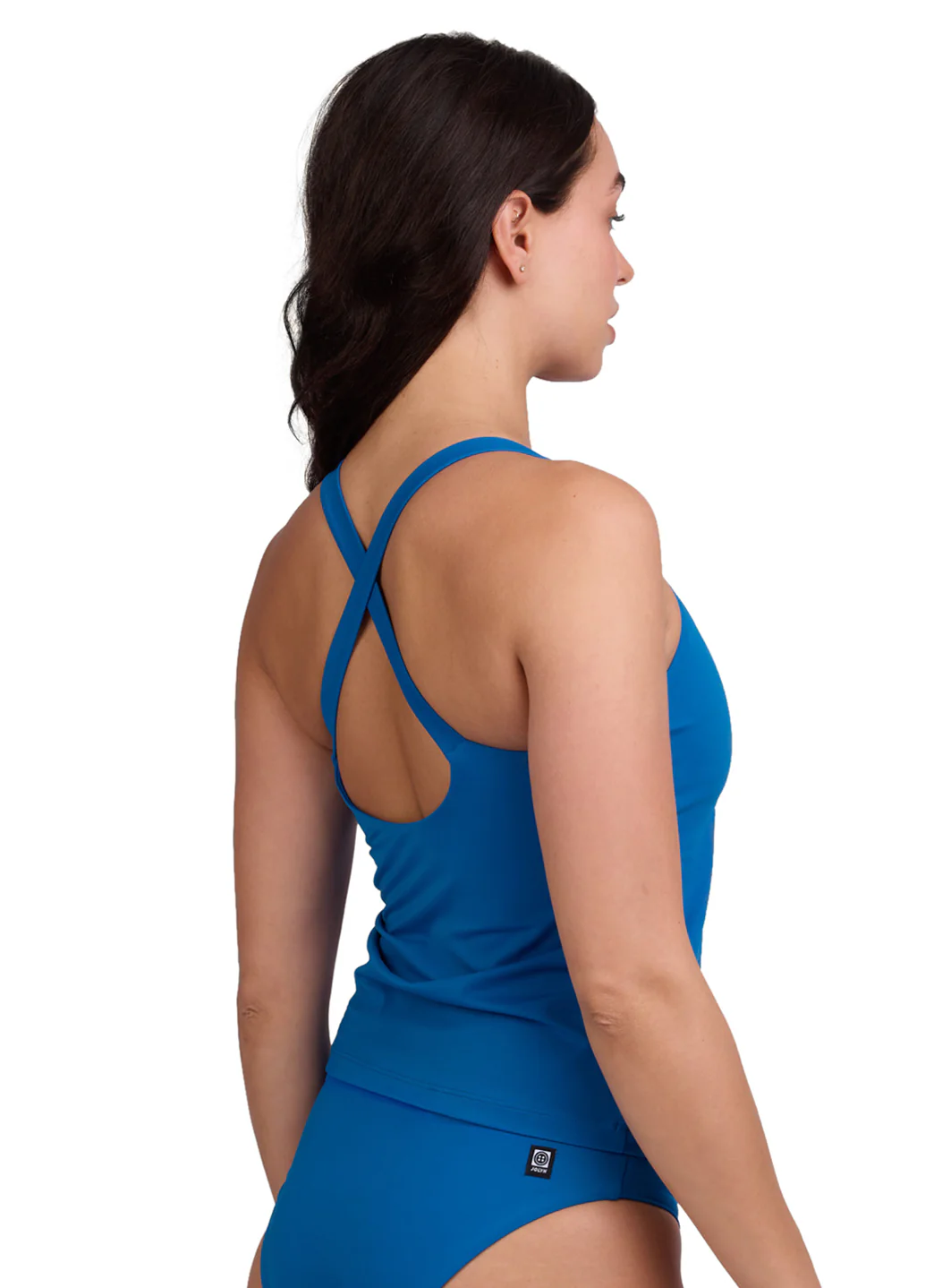 JOLYN Women's Paula Solid Tankini Top - Image 9