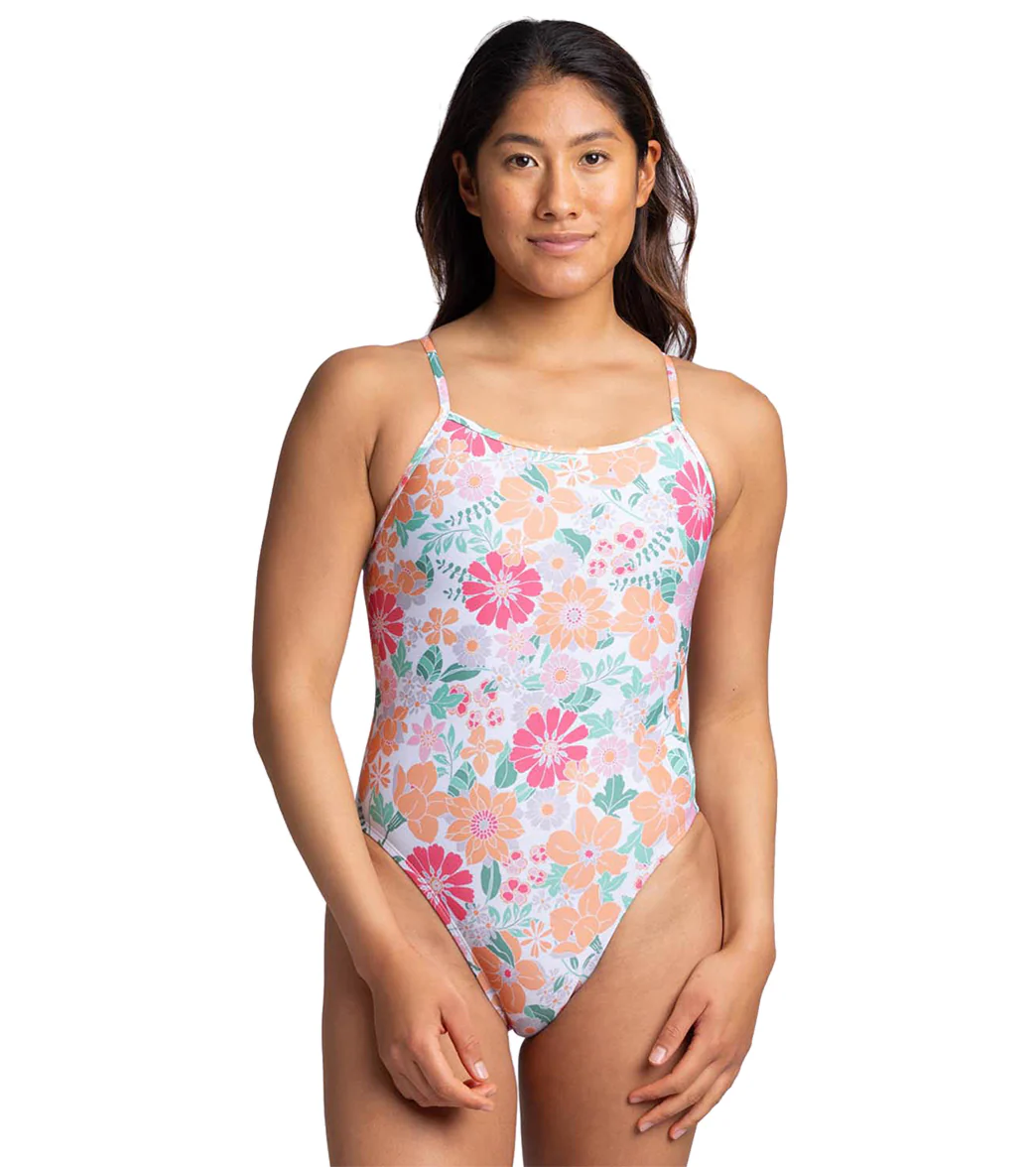 JOLYN Women's Perry Bouquet One Piece Swimsuit - Image 6