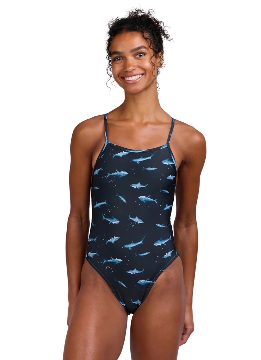 JOLYN Women's Perry Shortfin One Piece Swimsuit - Image 3
