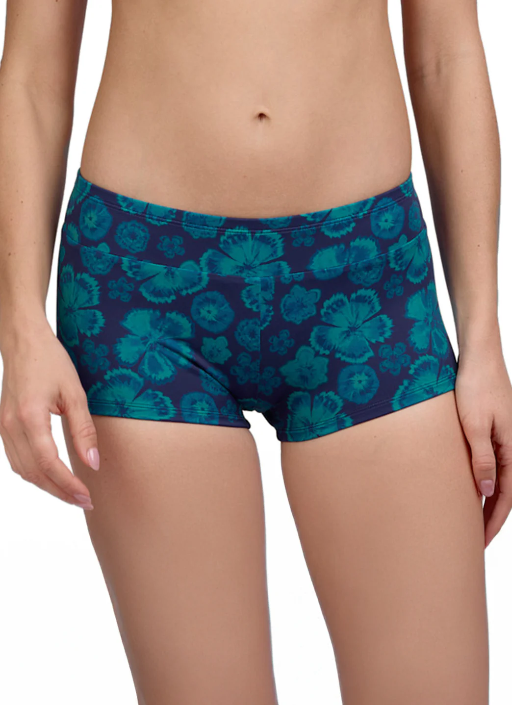 JOLYN Women's Piha Moon Flower Boyshort Swim Short - Image 2