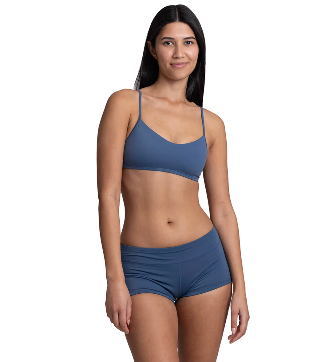 JOLYN Women's Piha Solid Boyshort Swim Short - Image 29