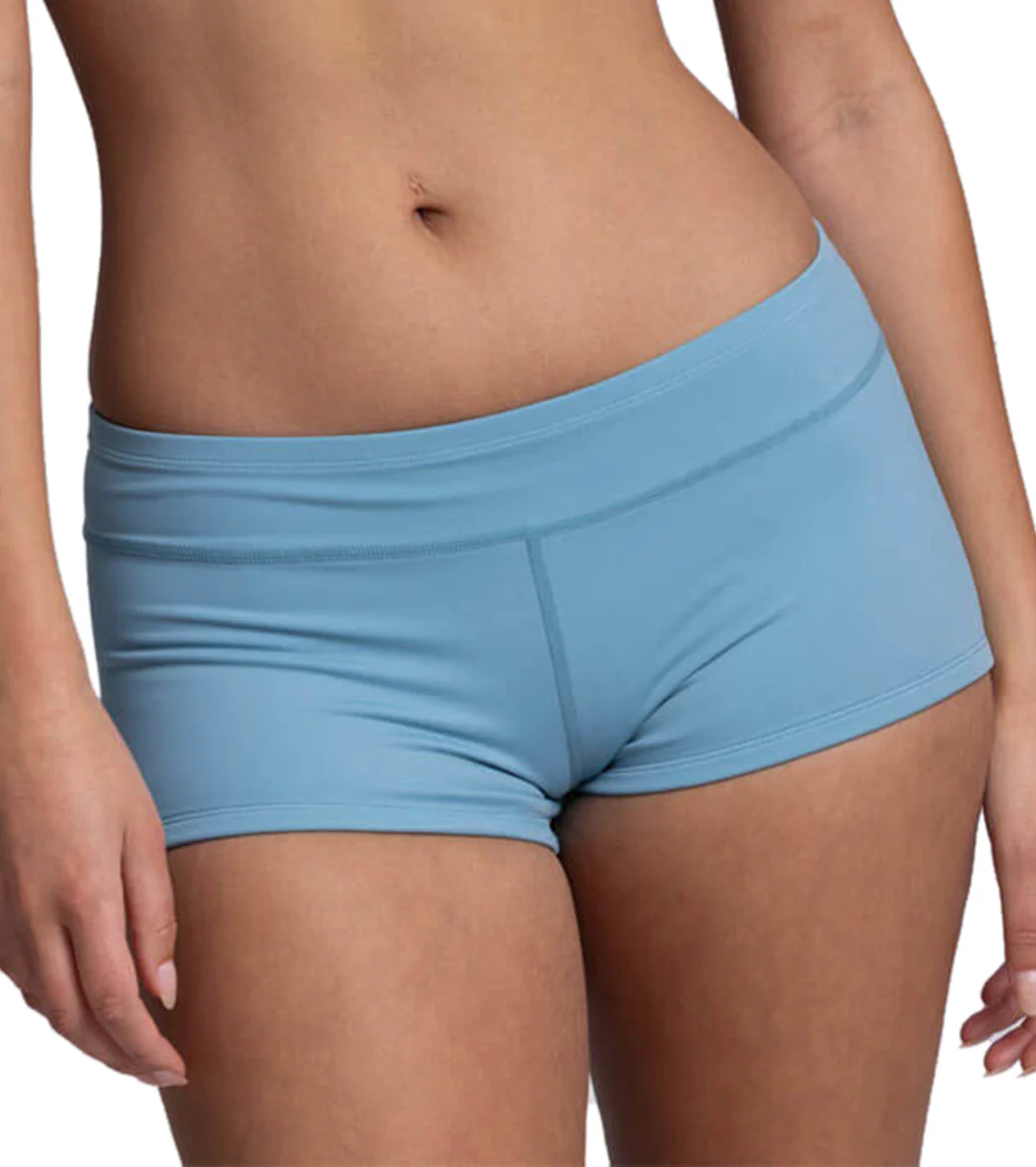 JOLYN Women's Piha Solid Boyshort Swim Short - Image 64