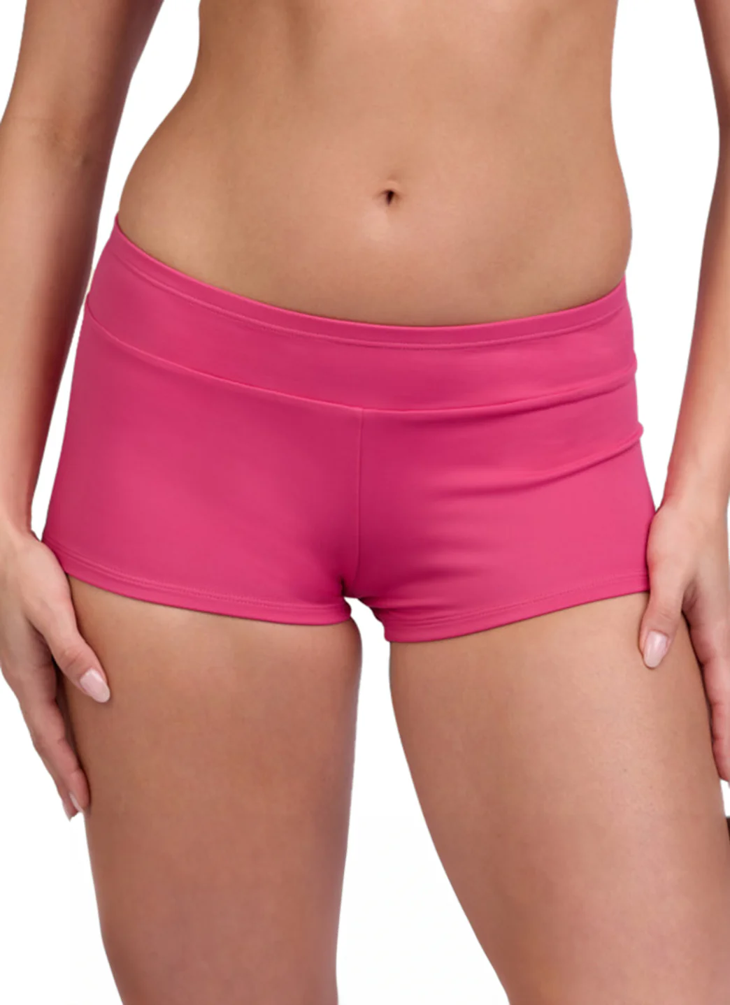 JOLYN Women's Piha Solid Boyshort Swim Short - Image 76