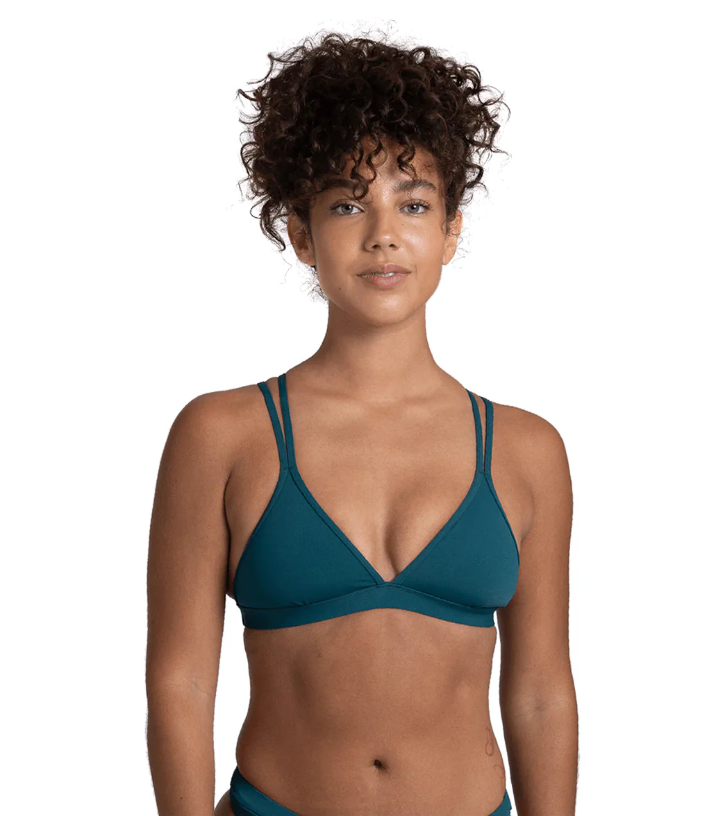 JOLYN Women's Shara Solid Bikini Top - Image 9