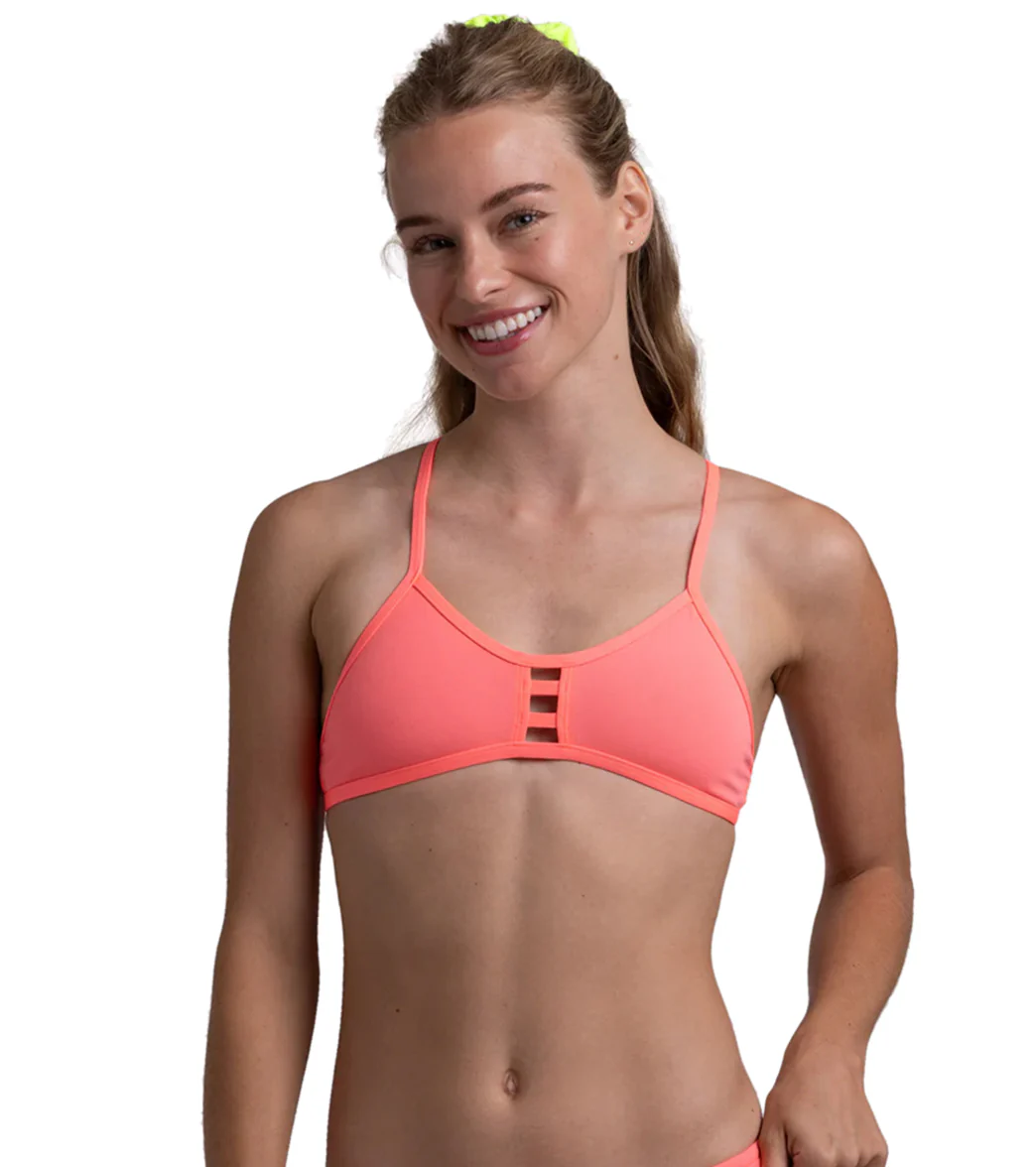 JOLYN Women's Tomcat Solid Bikini Top - Image 64