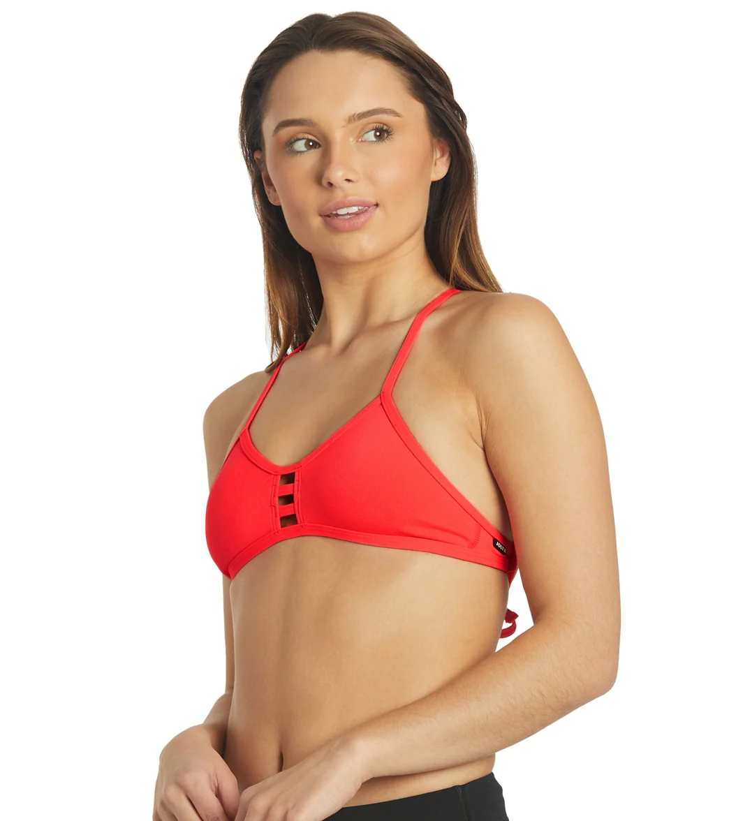 JOLYN Women's Tomcat Solid Bikini Top - Image 85