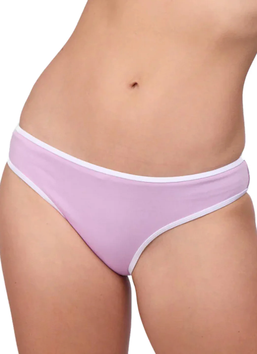JOLYN Women's Whitney Contrast Bikini Bottom - Image 41