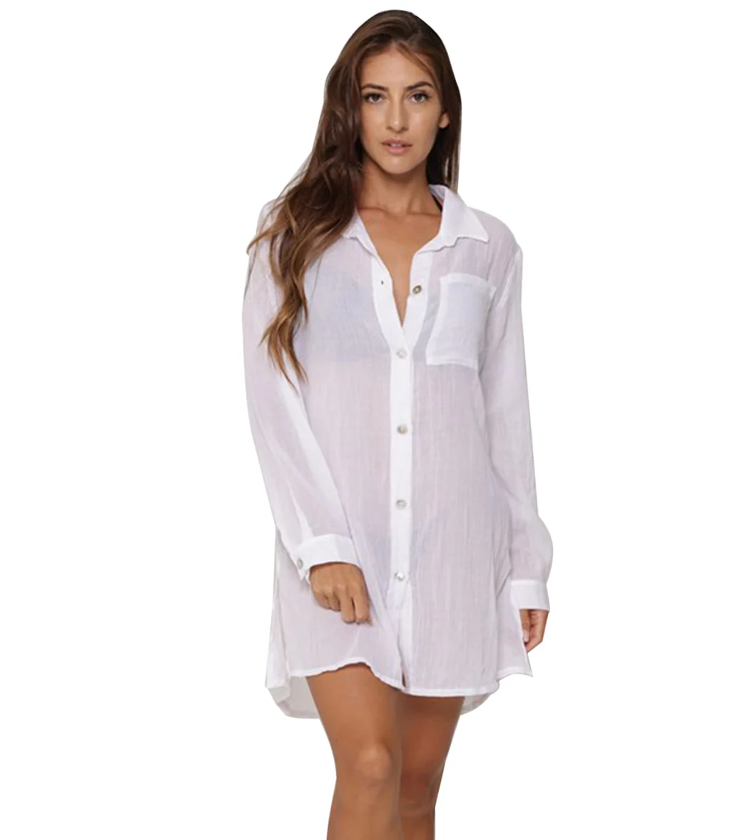 J.Valdi Women's Breeze Big Cover Up Shirt - Image 11