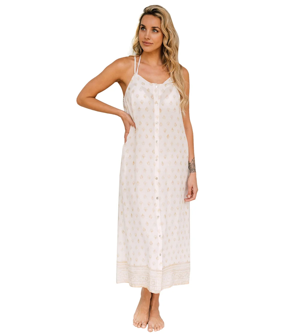 J.Valdi Women's Venice Button Down Midi Dress - Image 4