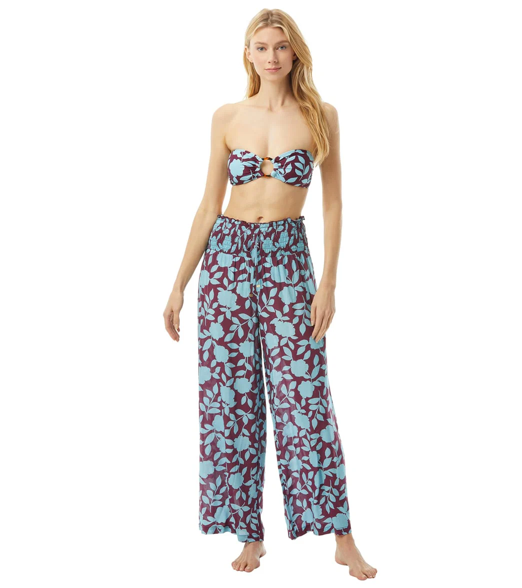 Kate Spade New York Women's Geranium Grove Wide Leg Cover Up Pants - Image 3