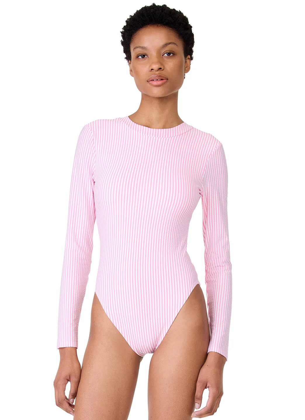 Kate Spade Women's Tide Stripe Long Sleeve One Piece - Image 2
