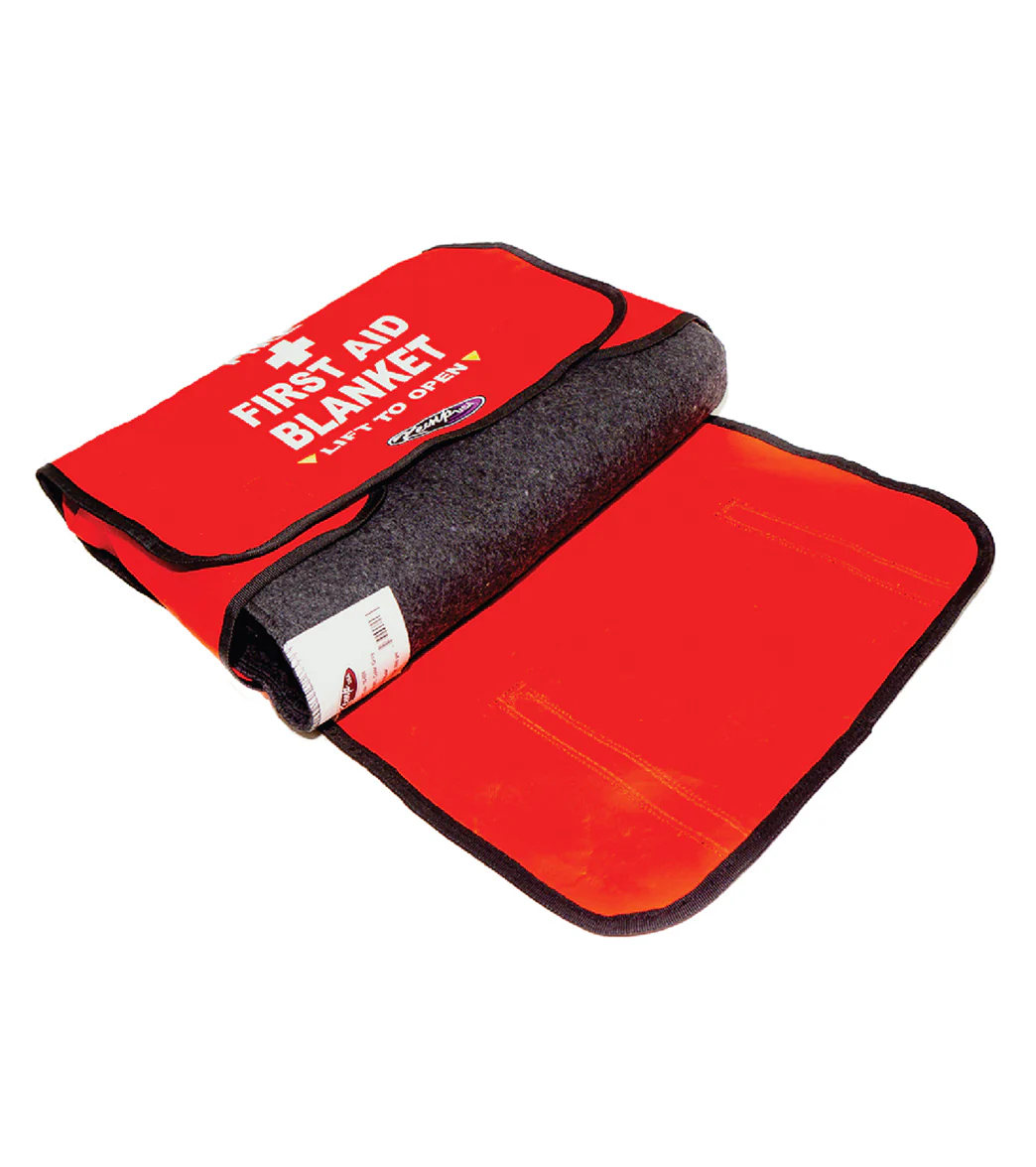 KEMP USA First Aid Blanket Bag with 80% Wool Blanket - Image 4