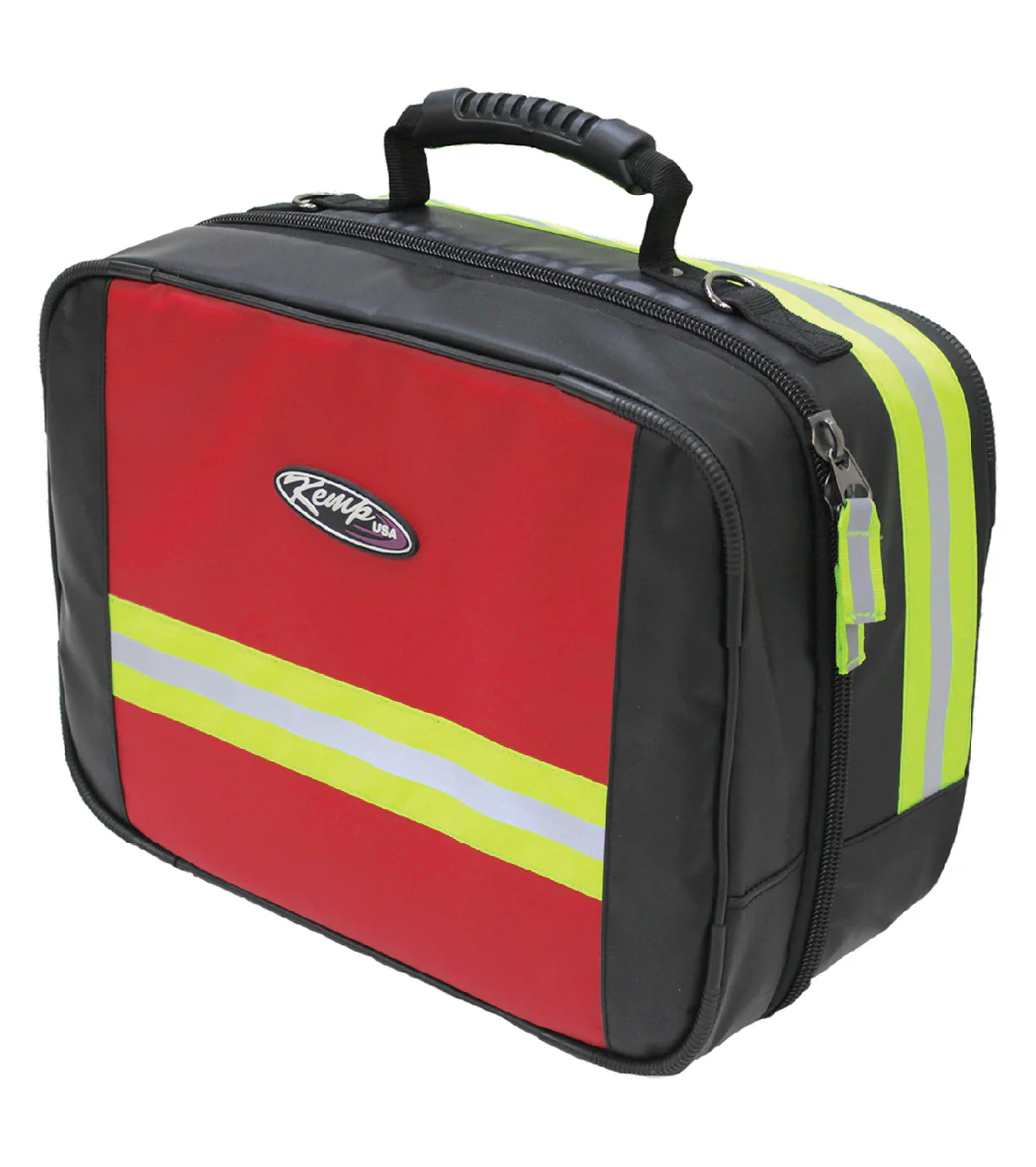 KEMP USA Fluid-Resistant Tarpaulin Large Responder Bag with Medication Pouches - Image 2