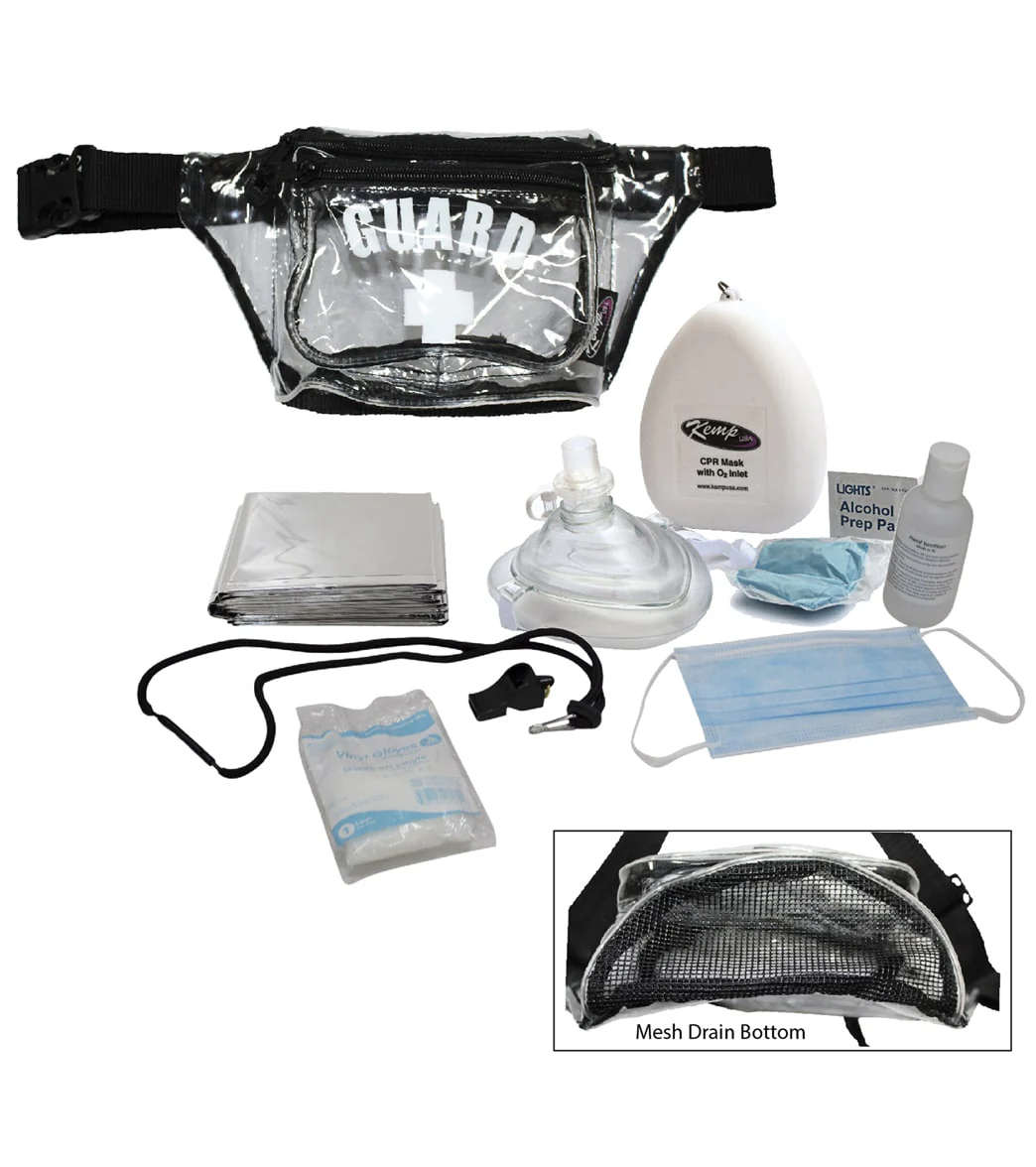 Kemp USA Guard Hip Pack with Mesh Drain - Image 6