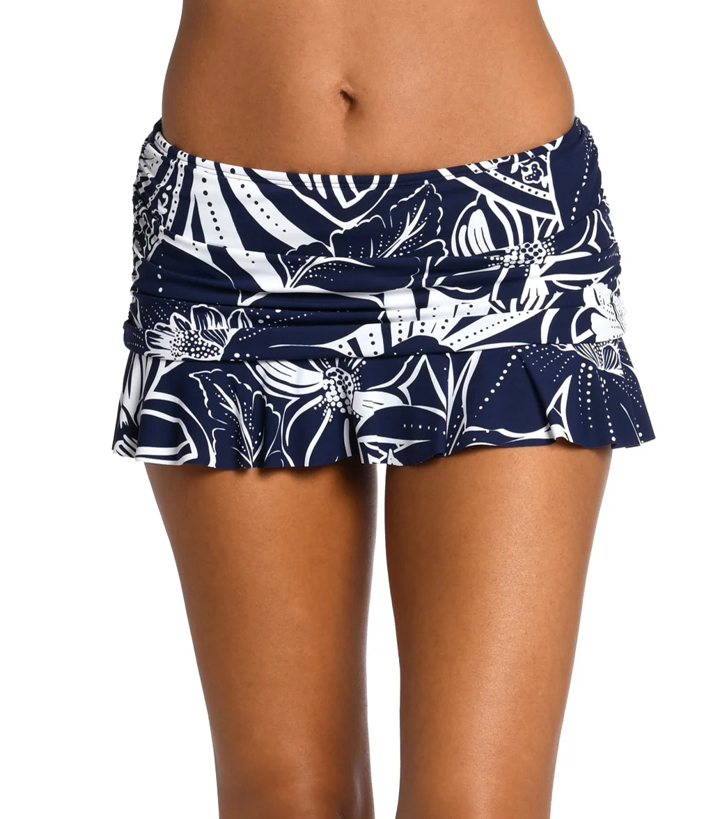 La Blanca Women's At The Playa Ruffle Swim Skirt - Image 4