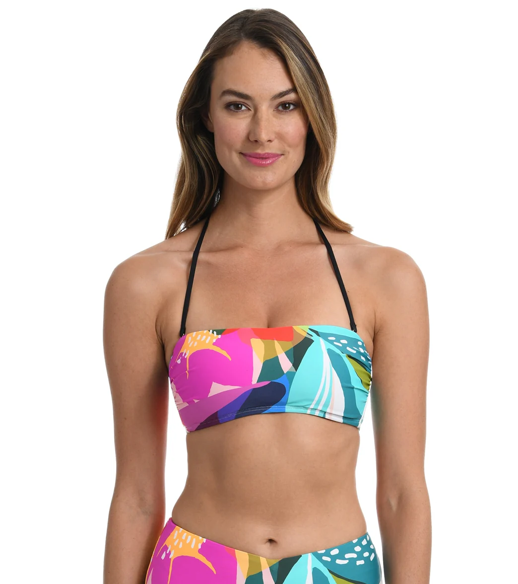 La Blanca Women's Eclectic Shore Bandeau Bikini Top - Image 6