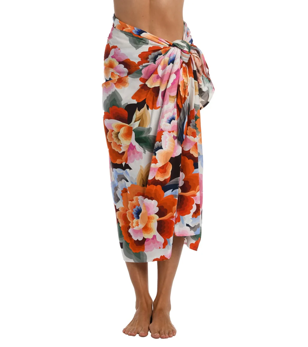 La Blanca Women's Floral Rhythm Pareo