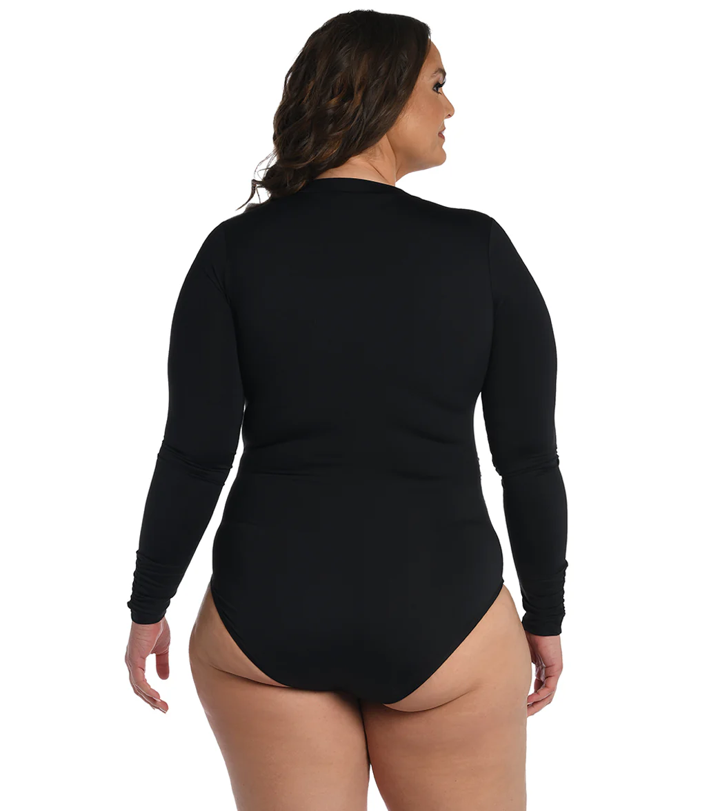 La Blanca Women's Plus Size Island Goddess Paddle Suit - Image 2