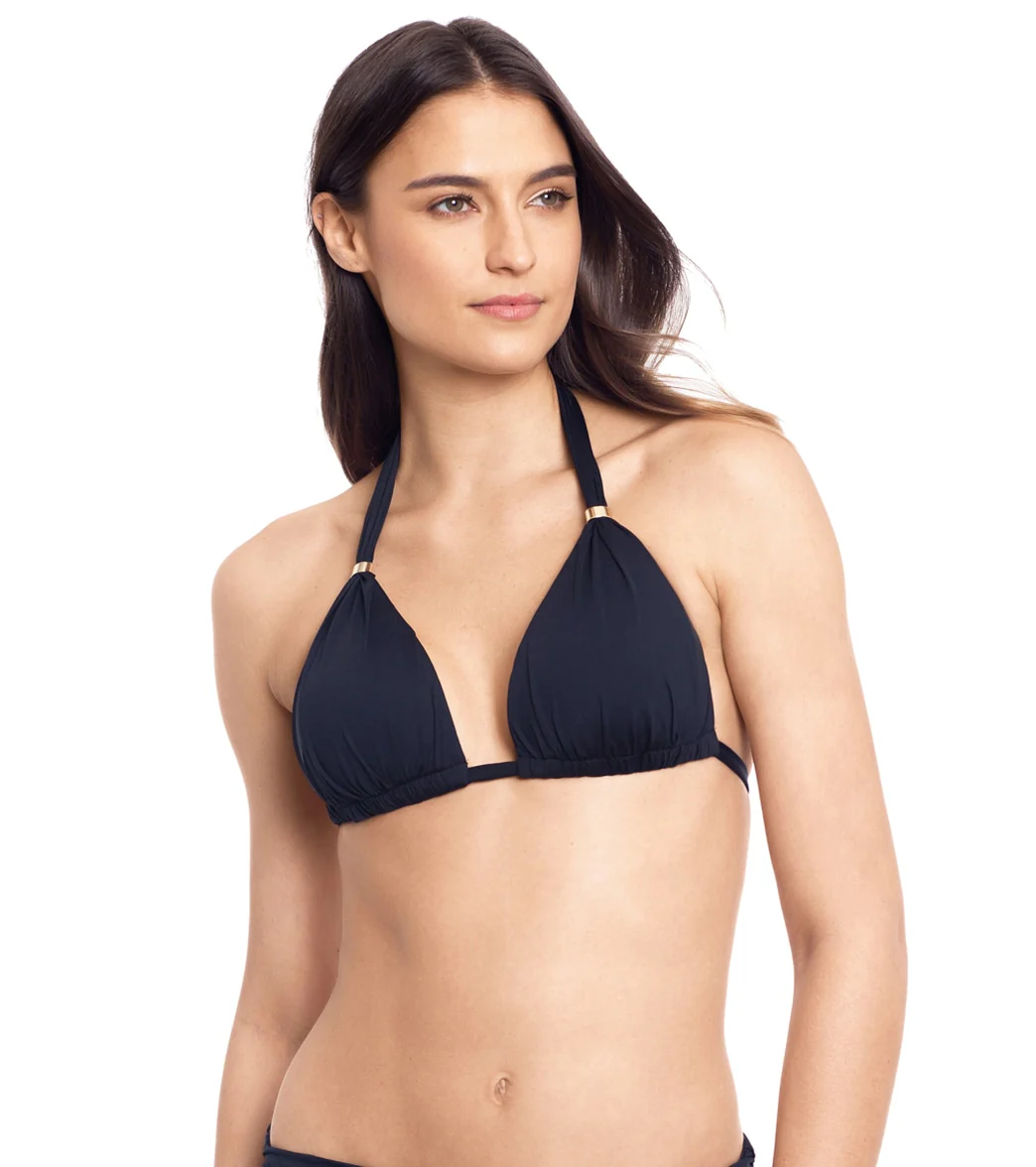 Lauren Ralph Lauren Beach Club Solids Slider Bikini Top - Image 39