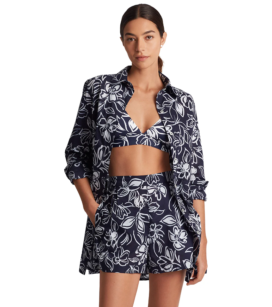 Lauren Ralph Lauren Women's Allora Floral Shirt & Short Set - Image 5