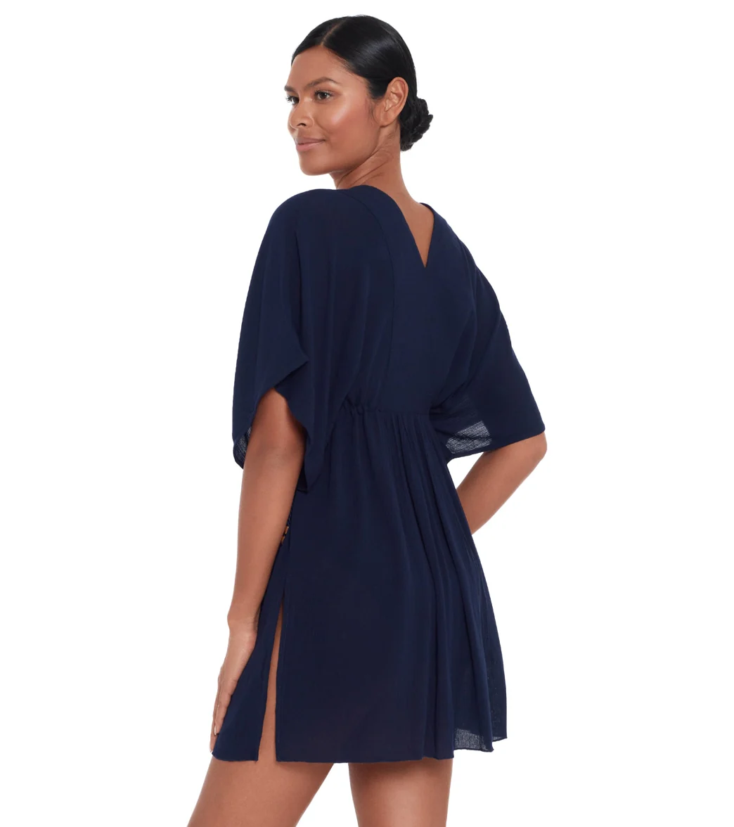 Lauren Ralph Lauren Women's Crinkle Rayon Cover Up Tunic - Image 2