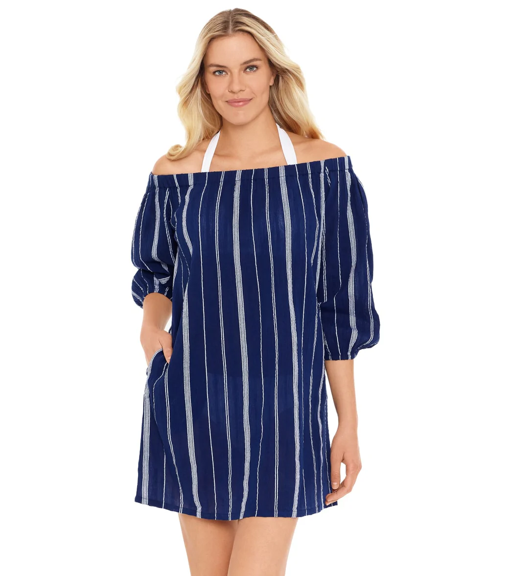 Lauren Ralph Lauren Women's Slub Stripe Dress - Image 6
