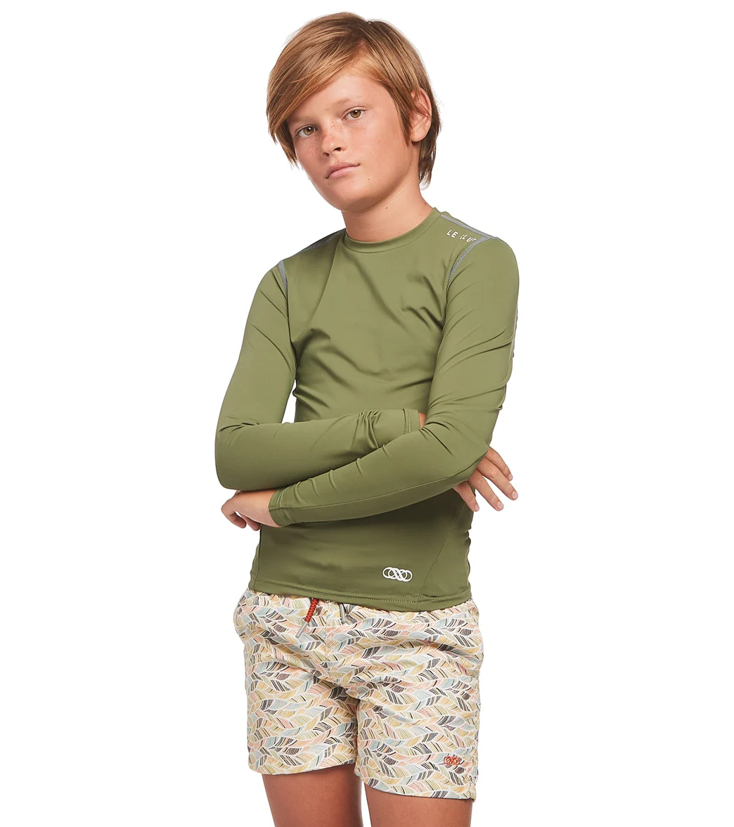 LE CLUB Boys' Freeport Rashguard (Toddler, Little Kid, Big Kid) - Image 5