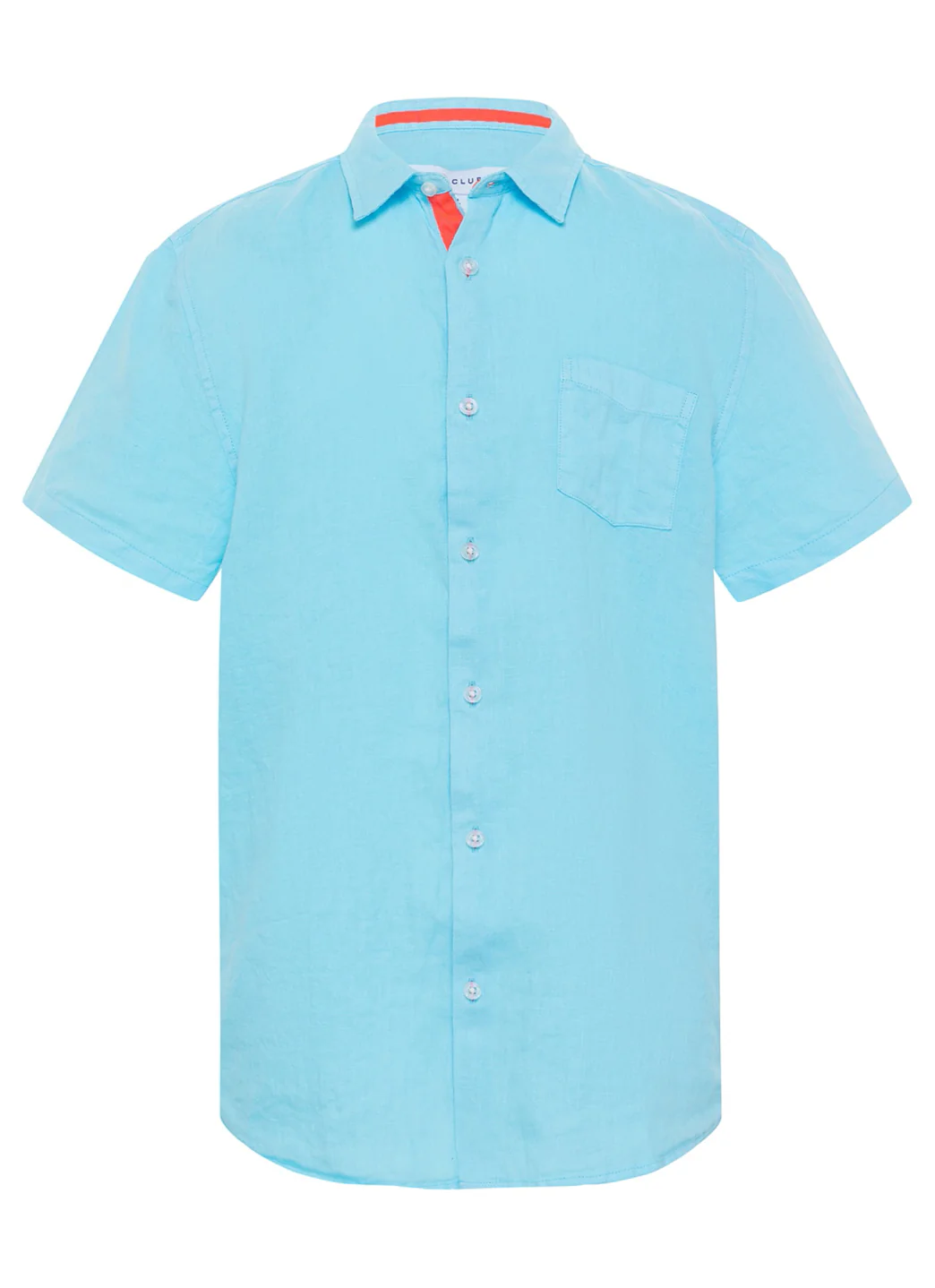 LE CLUB Boys' Peter Linen Short Sleeve Shirt (Toddler, Little Kid, Big Kid) - Image 5