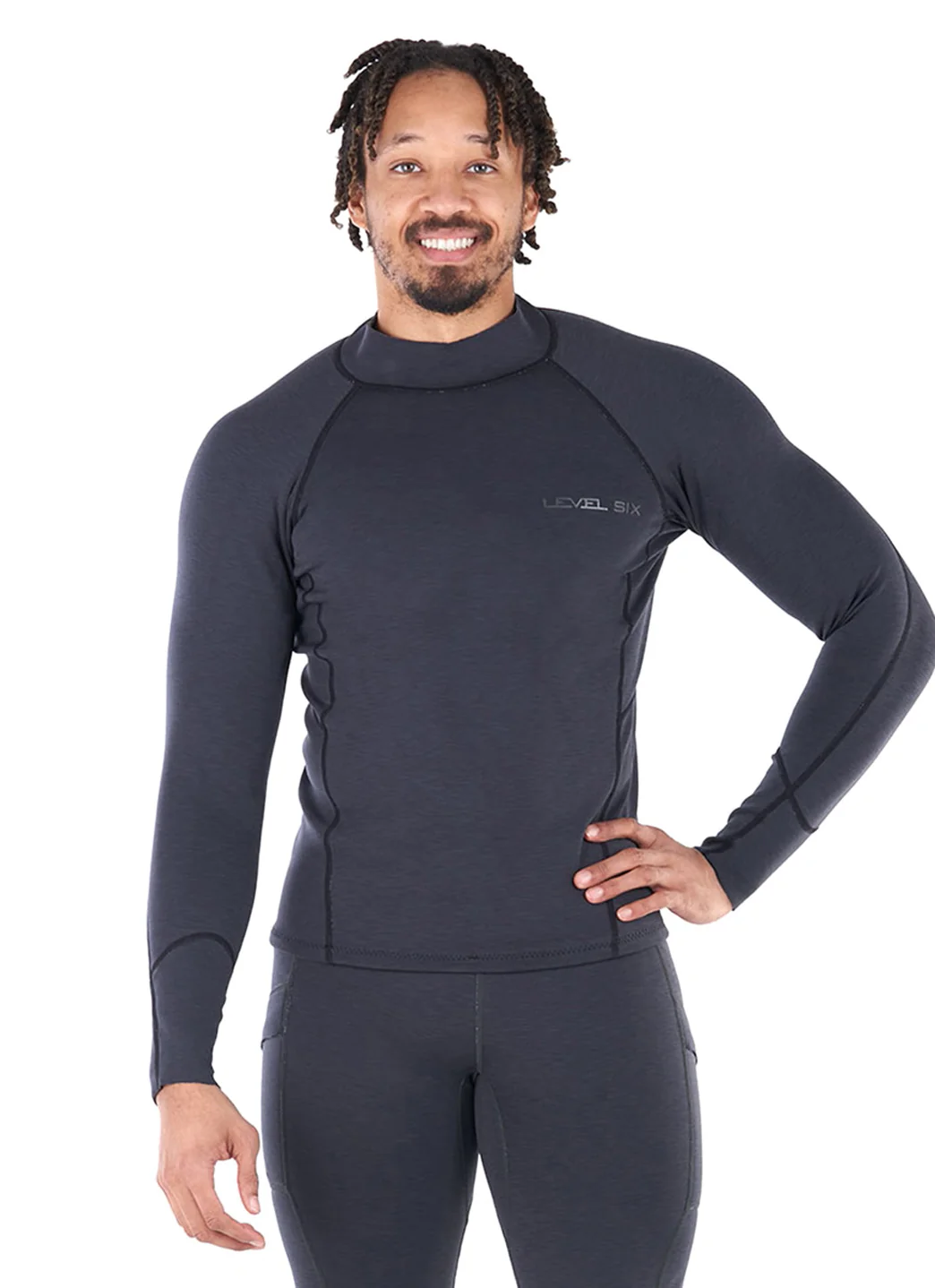 Level Six Men's 0.5mm Jericho Long Sleeve Neoprene Rashguard - Image 5