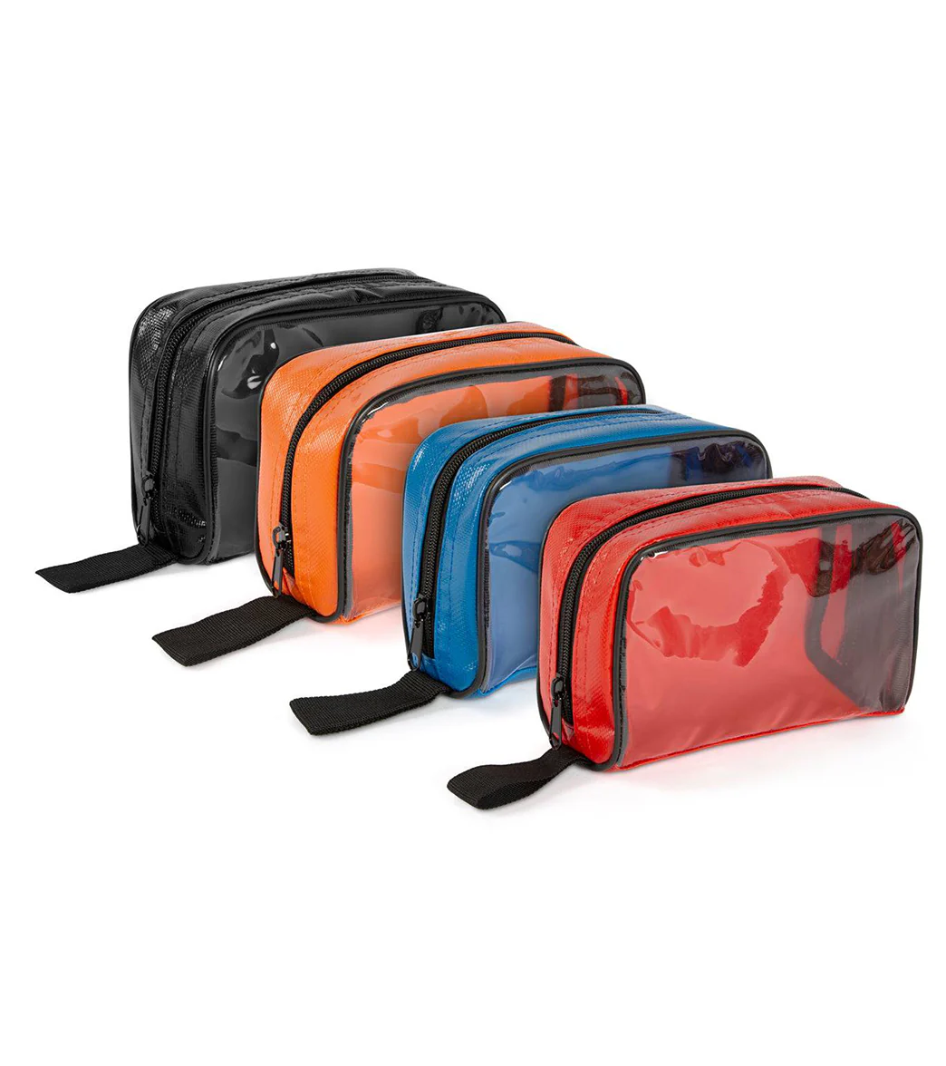 LINE2Design Color Coded First Aid Medical Kit Water Resistant Accessory Pouches, Zippered Bag with Transparent Window Set of 4 - Image 7
