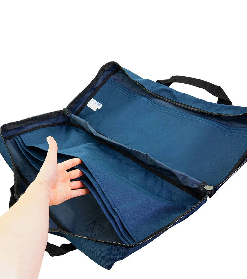 LINE2Design EMS Medical Cervical Extrication Collars Bag with Zippered Pockets - Image 3