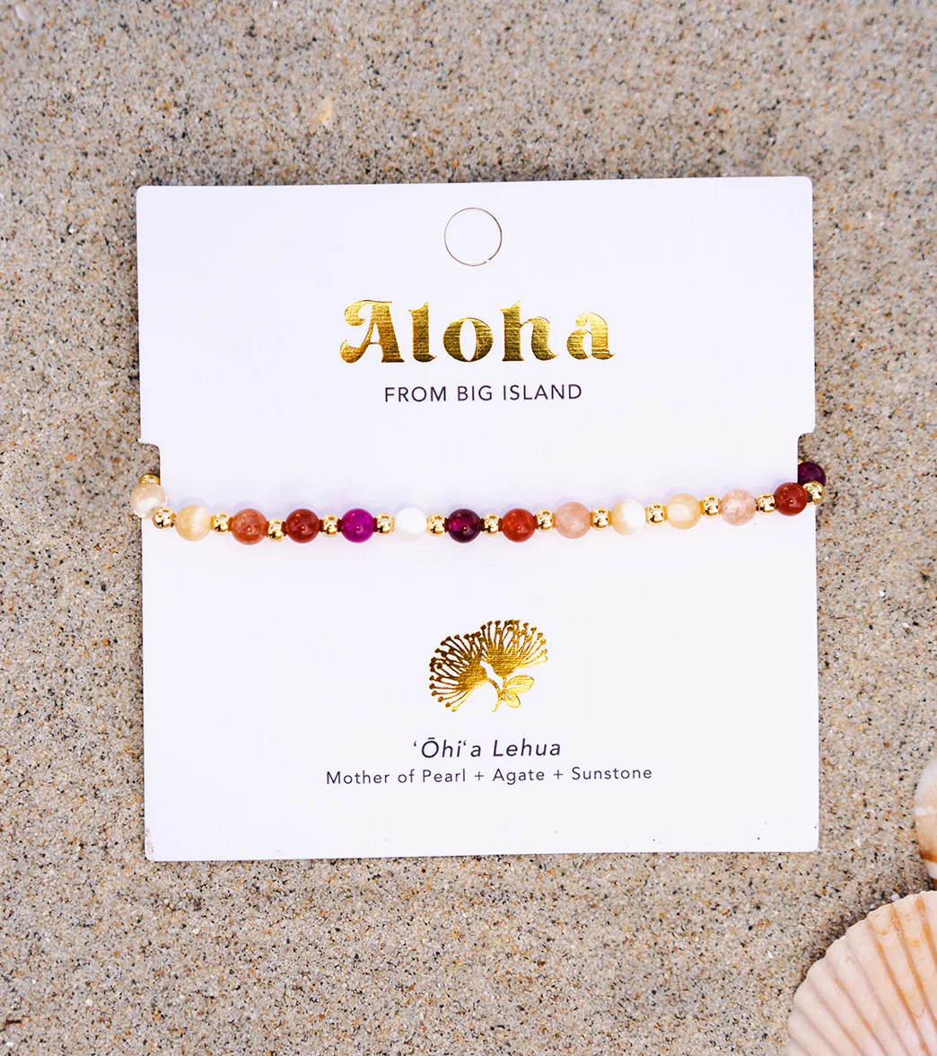 Lotus and Luna Hawaii Healing 4mm Energy Bracelets - Image 3