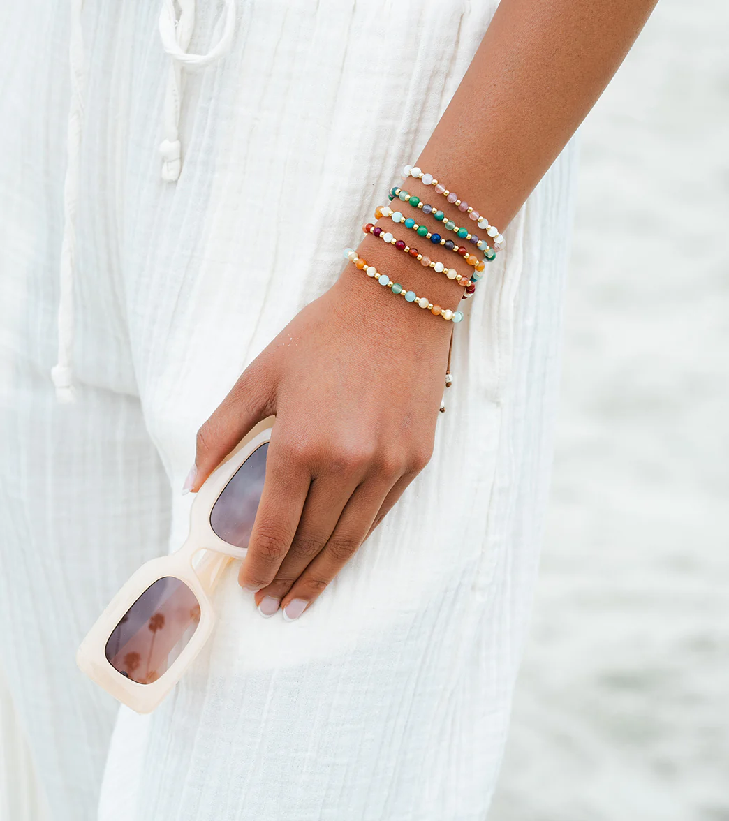 Lotus and Luna Hawaii Healing 4mm Energy Bracelets - Image 4