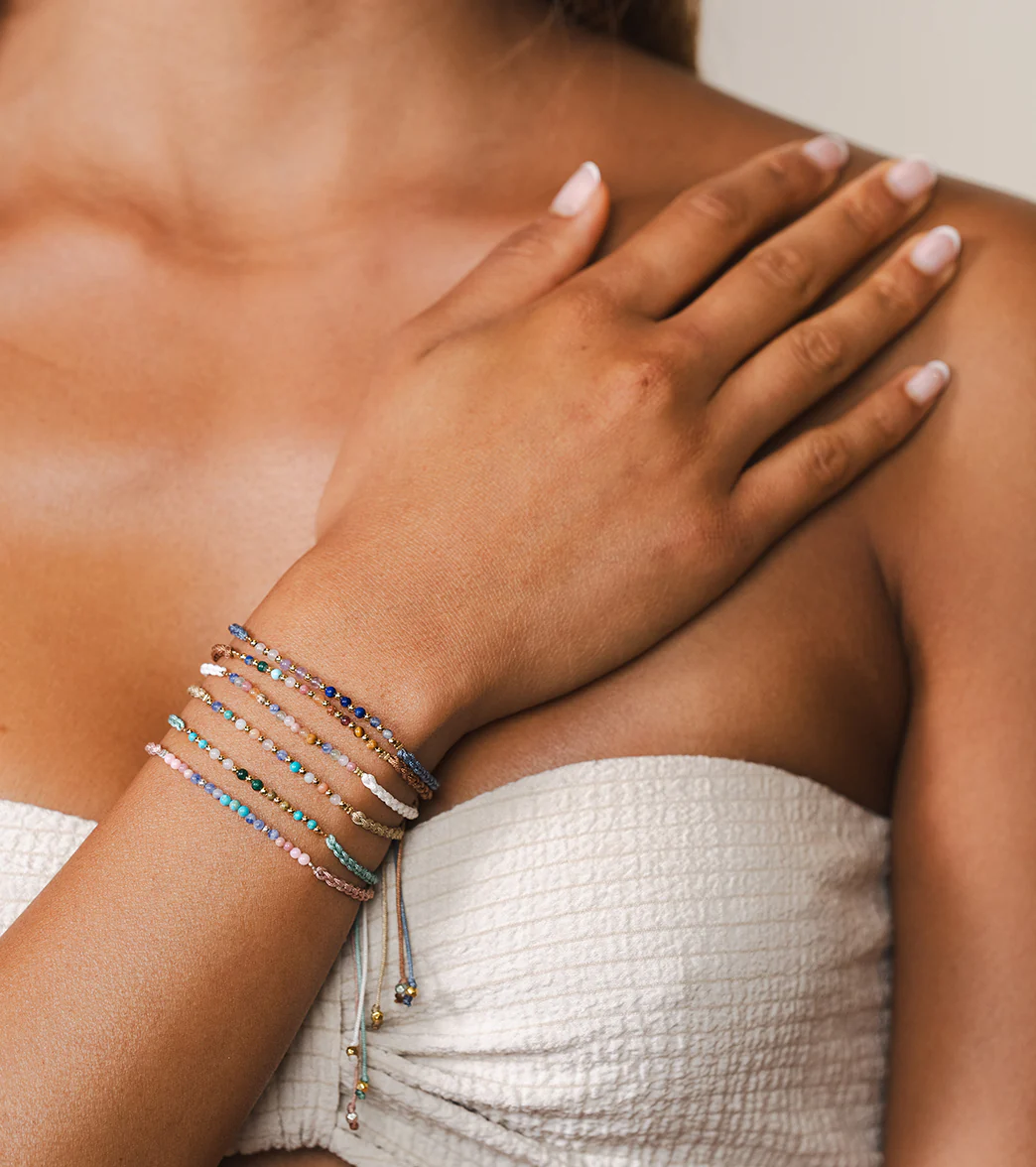 Lotus and Luna Master Healer Chakra Cleanse Namaste Bracelet - Image 4