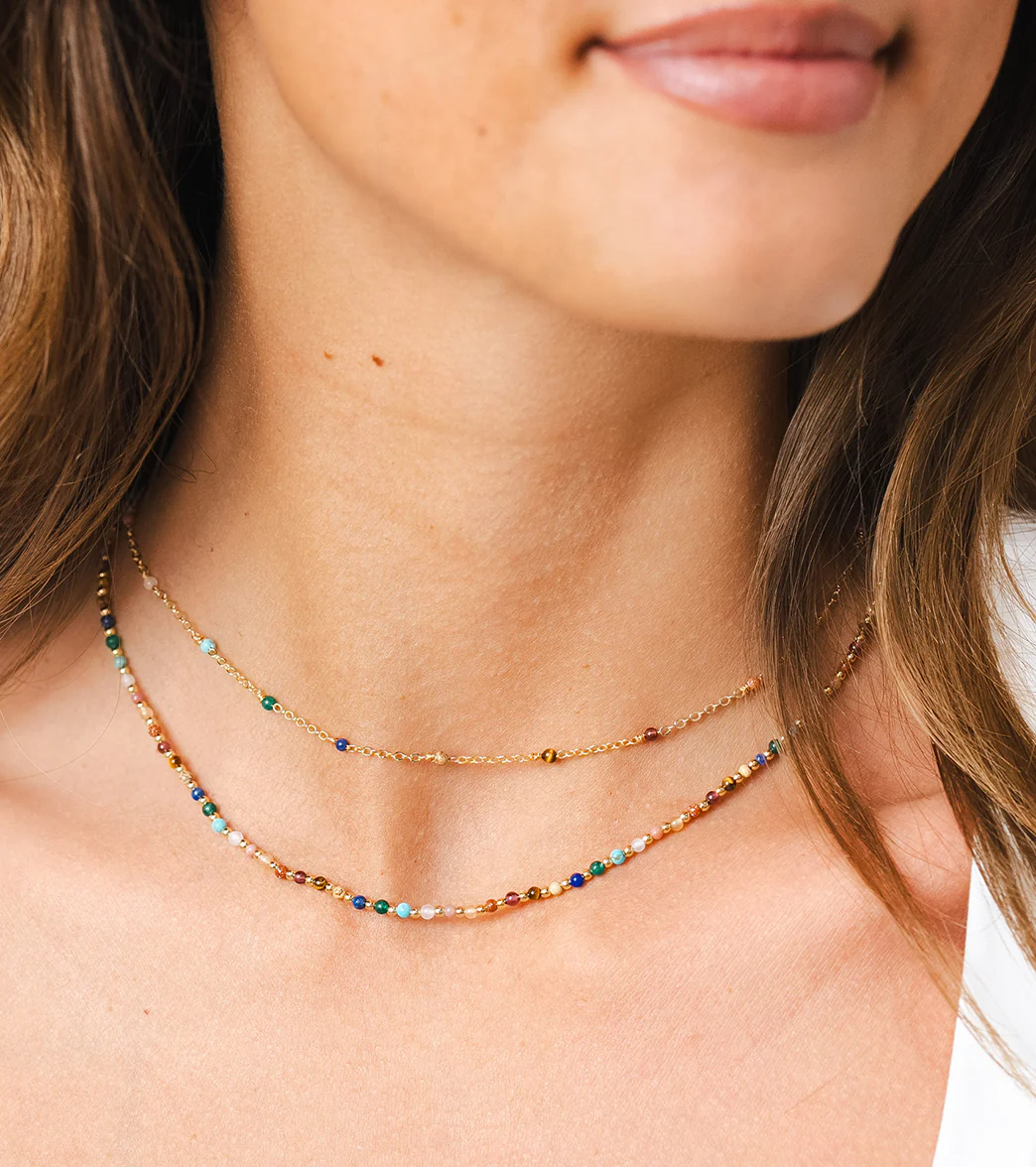 Lotus and Luna Master Healer Gold Necklace - Image 5