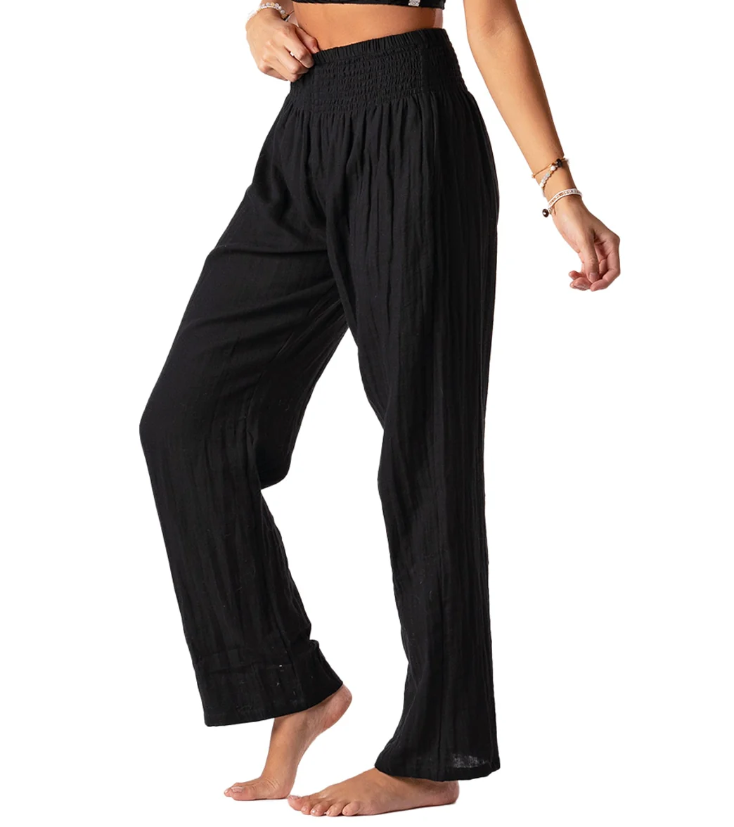Lotus and Luna Solid Wide Leg Pant - Image 2