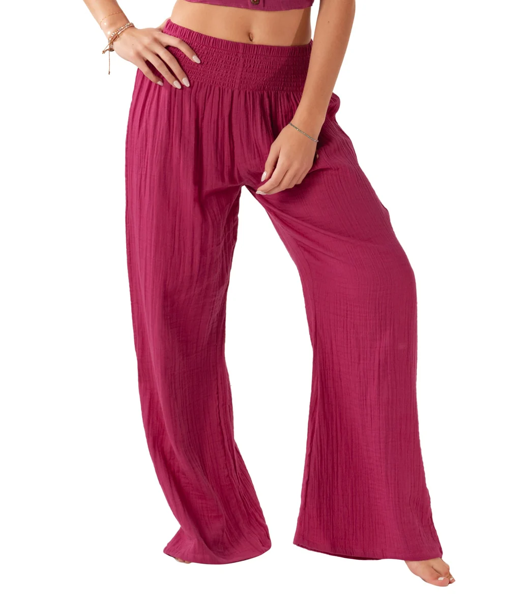 Lotus and Luna Wide Leg Cotton Pants - Image 12