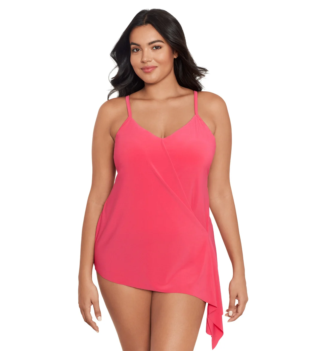 Magicsuit by Miraclesuit Plus Size Alex Tankini Top - Image 5