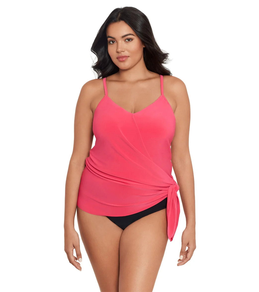Magicsuit by Miraclesuit Plus Size Alex Tankini Top - Image 8
