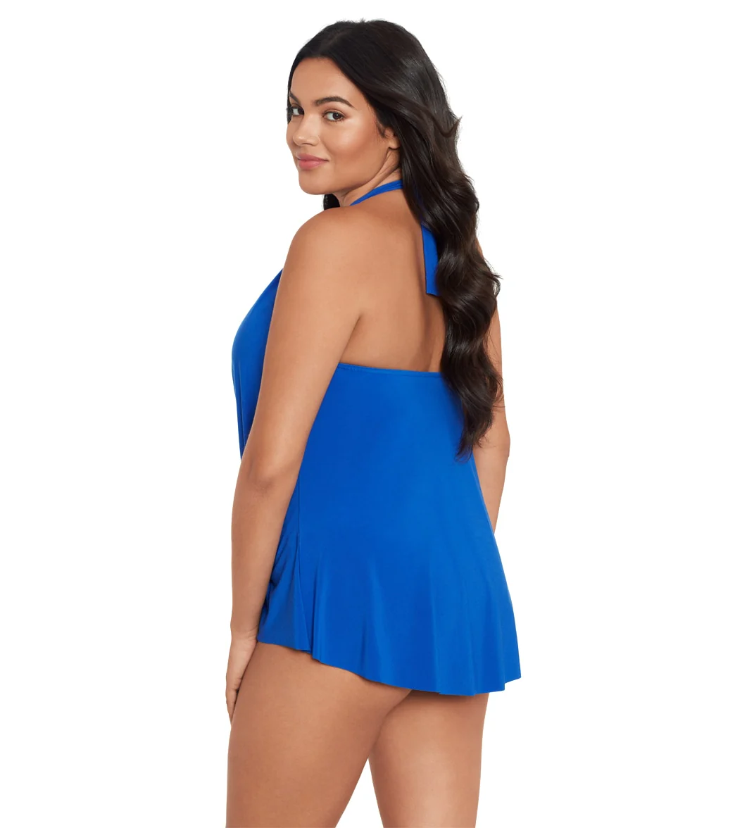 Magicsuit by Miraclesuit Plus Size Sophie Tankini Top - Image 2
