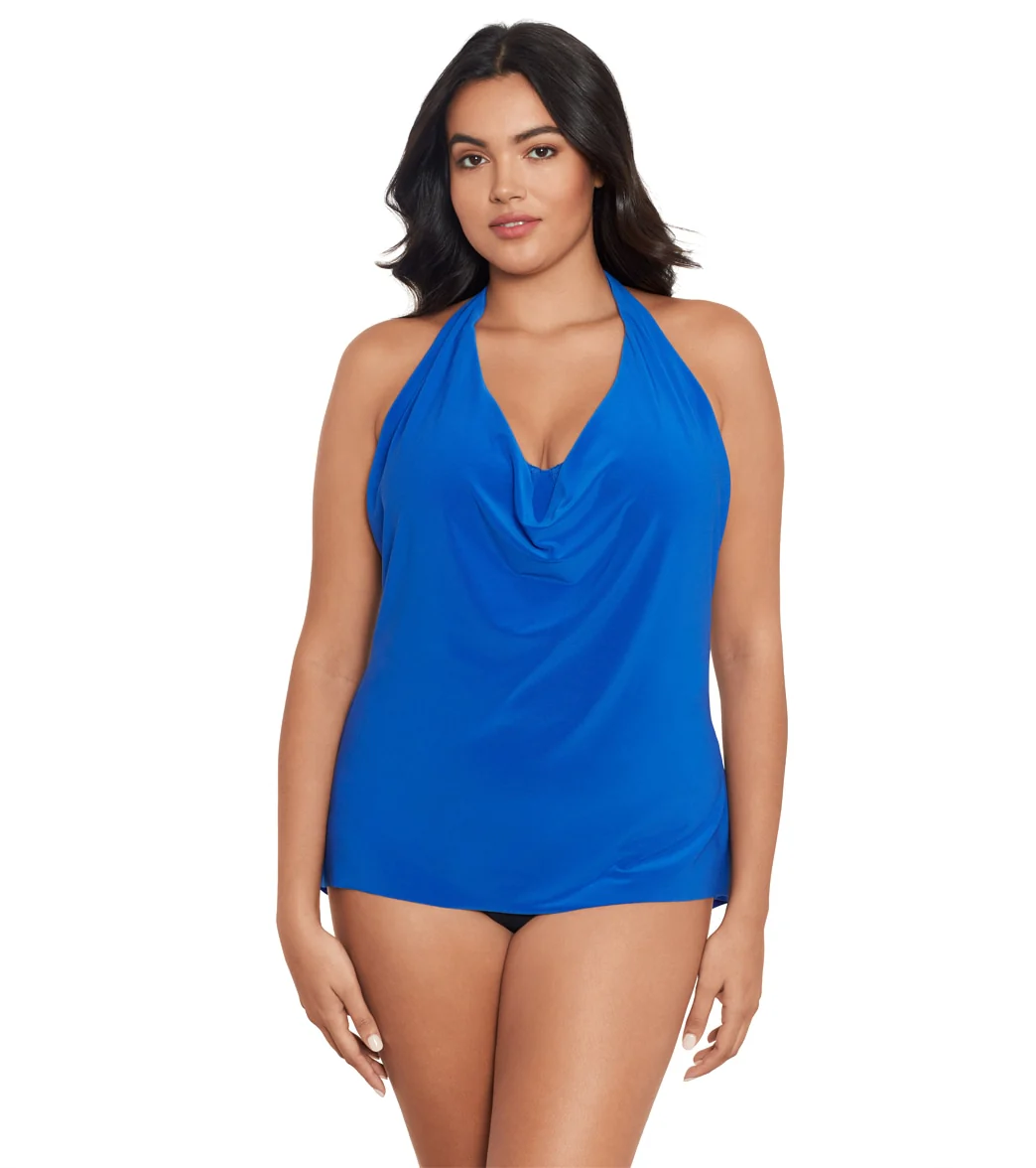 Magicsuit by Miraclesuit Plus Size Sophie Tankini Top - Image 5