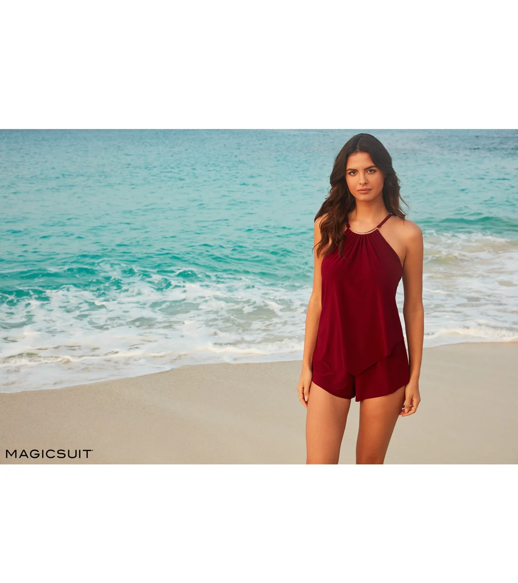 Magicsuit by Miraclesuit Women's Halo Effect Goldie Romper - Image 5