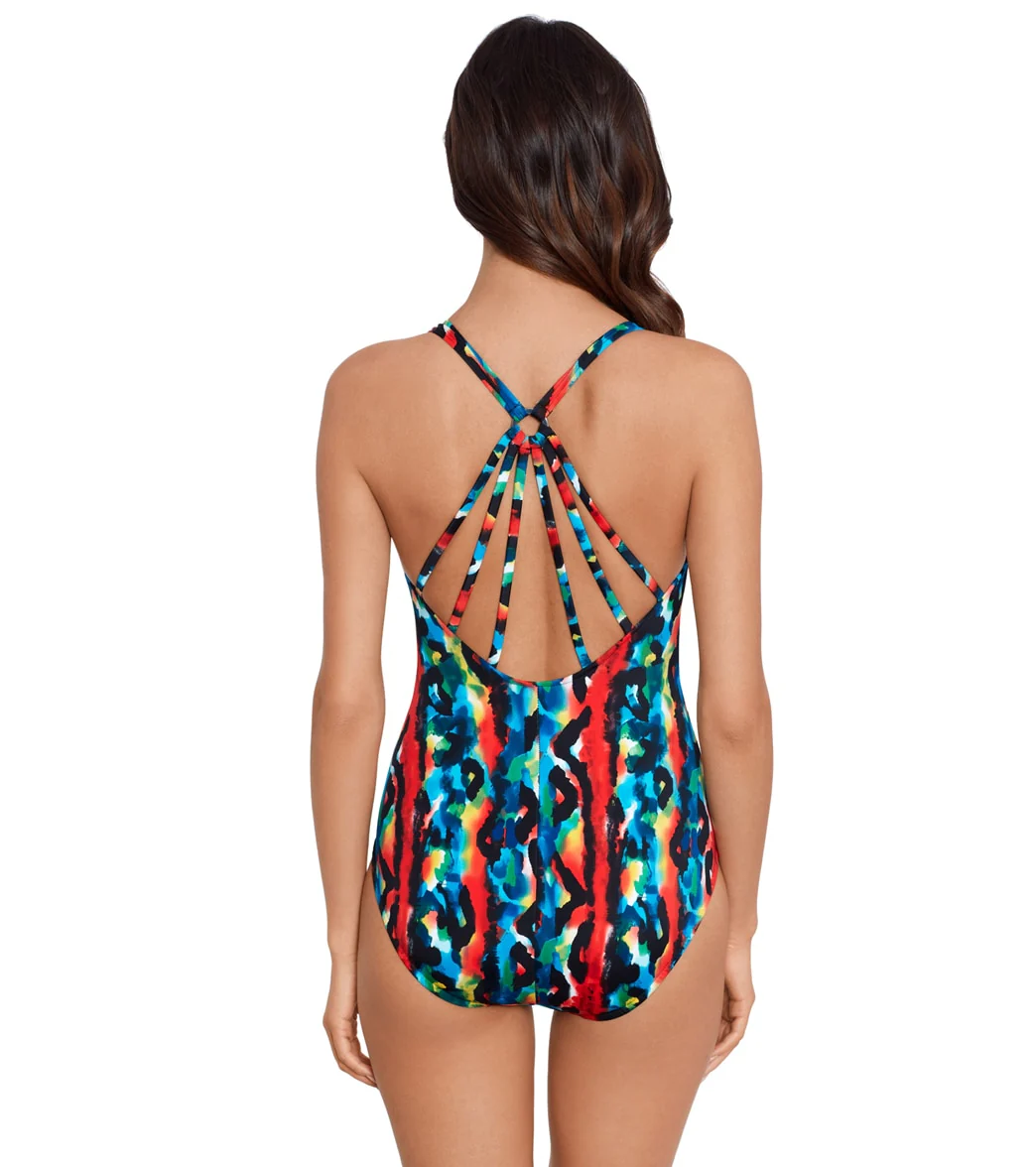 Magicsuit by Miraclesuit Women's Tribe Vibe Drew One Piece Swimsuit - Image 3