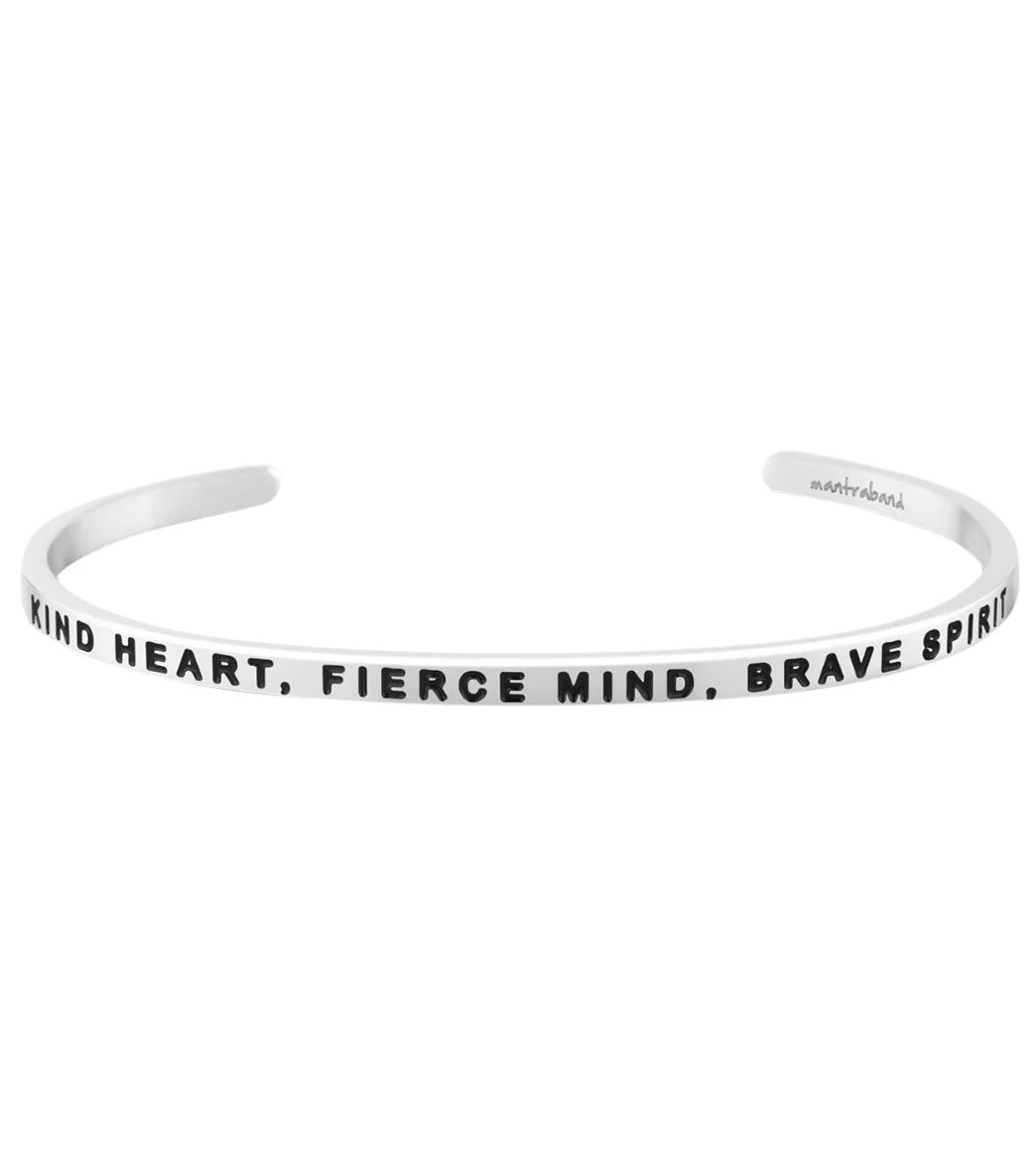 Mantraband Kind Heart, Fierce Mind, Brave Spirit Bracelet - Image 3