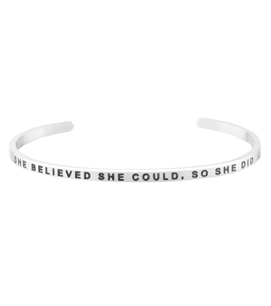 Mantraband She Believed She Could, So She Did Bracelet - Image 4